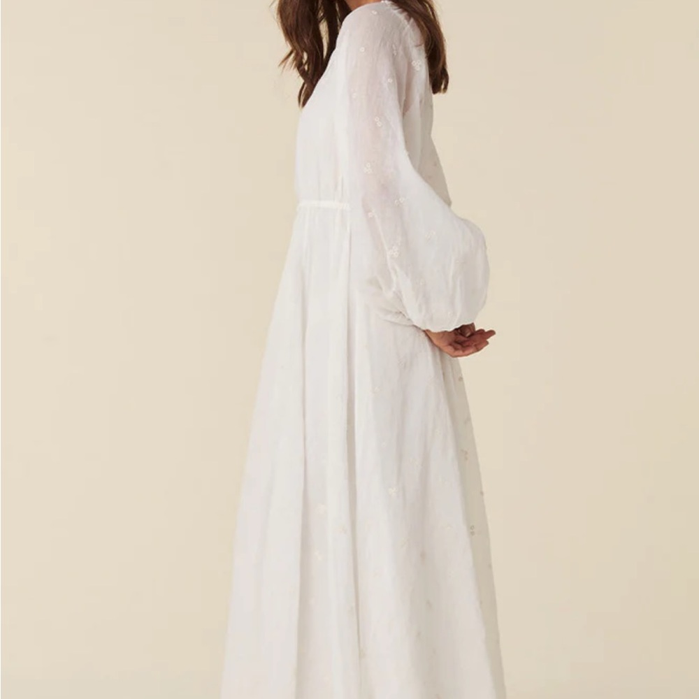 🏝️ Spell x WOLFCUB Fleur Gown in Antique White - Picture 9 of 15